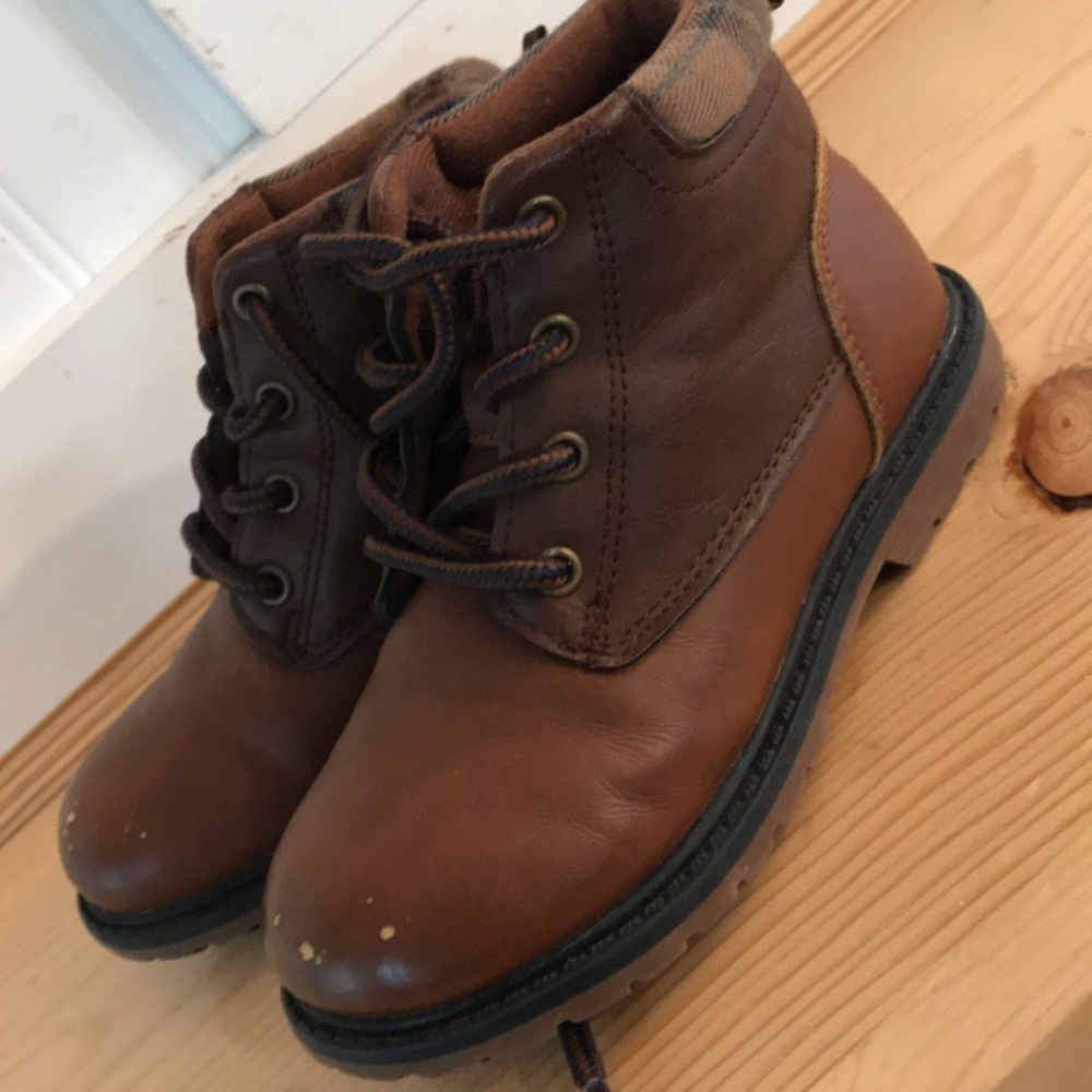 Toddler boys Brown boots